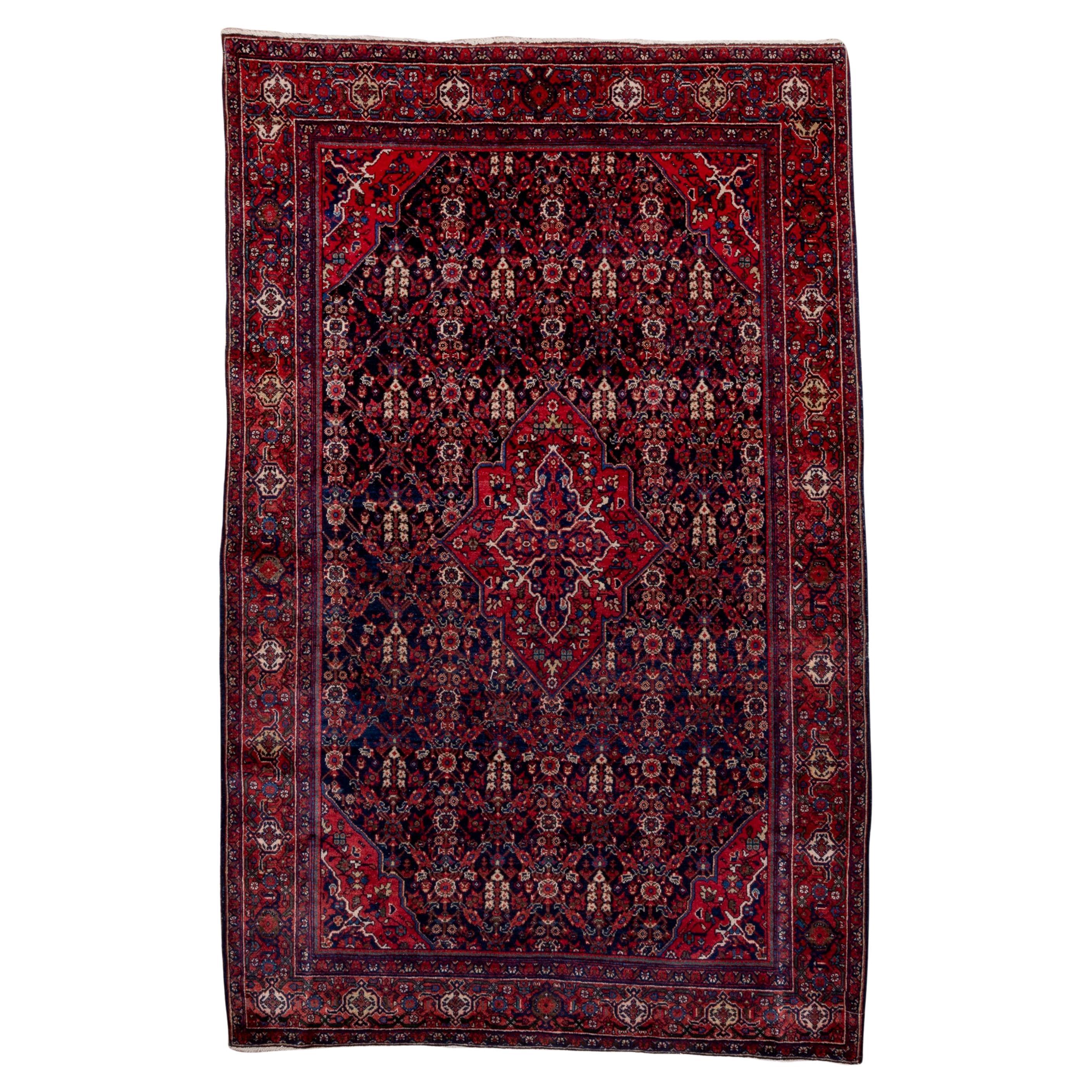 Antique Persian Meighan Rug, circa 1930s For Sale
