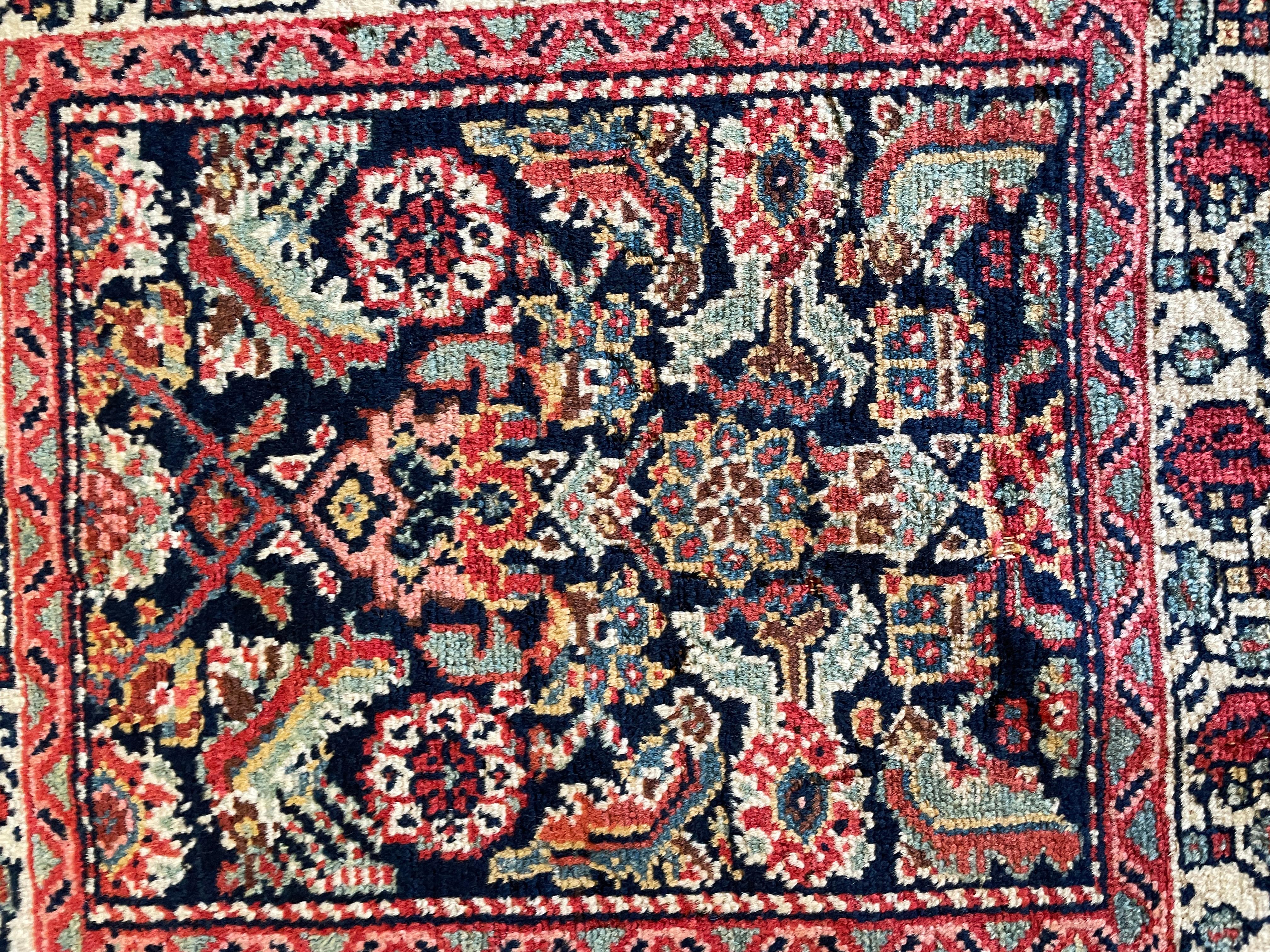 Antiker Perser  Melayer-Teppich/Tasche (Malayer) im Angebot