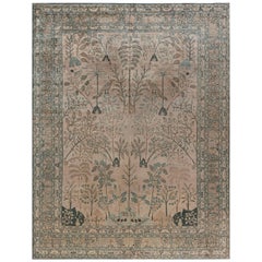 Antique Persian Meshad Carpet