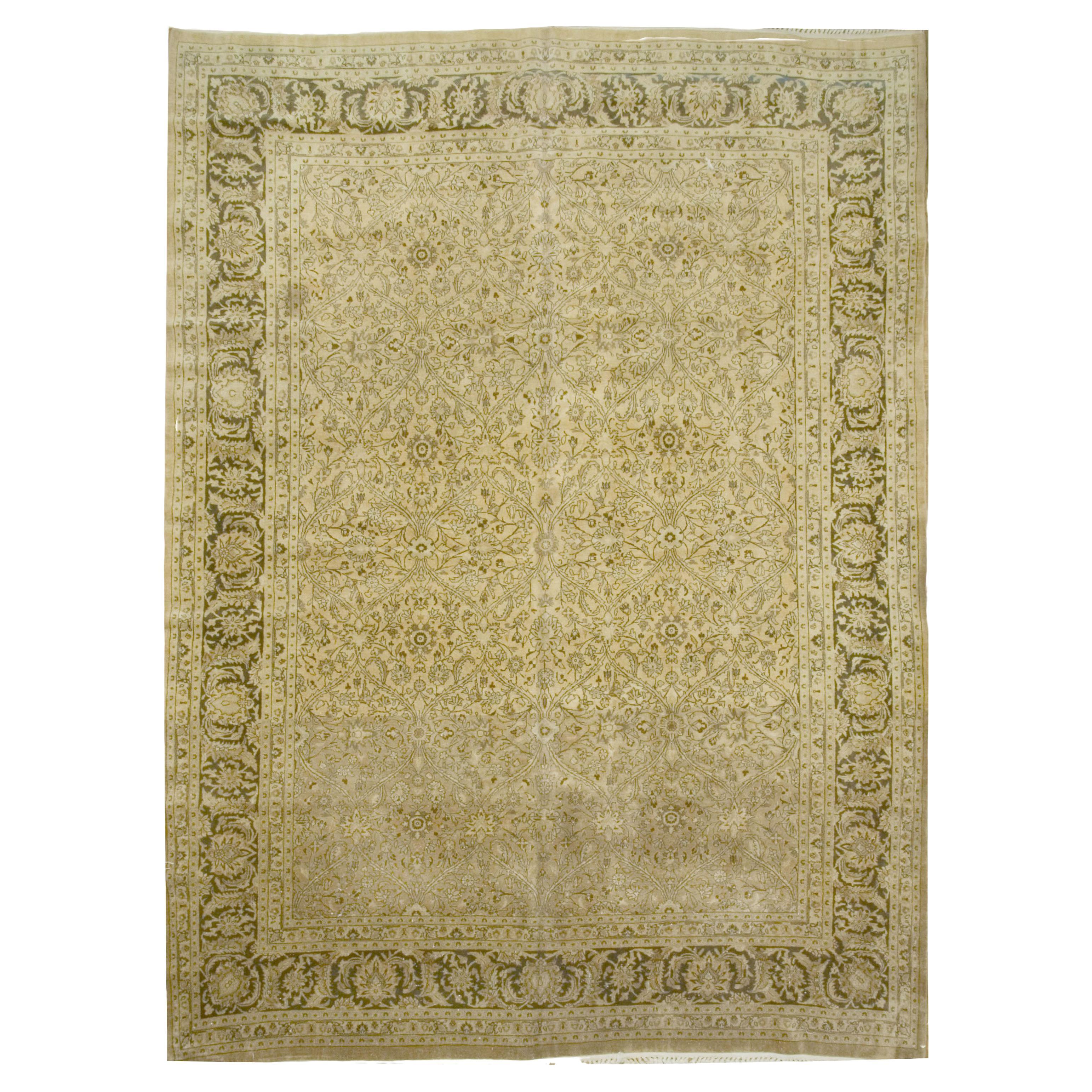 Tapis persan ancien Meshad, vers 1900  9'7 x 13'2