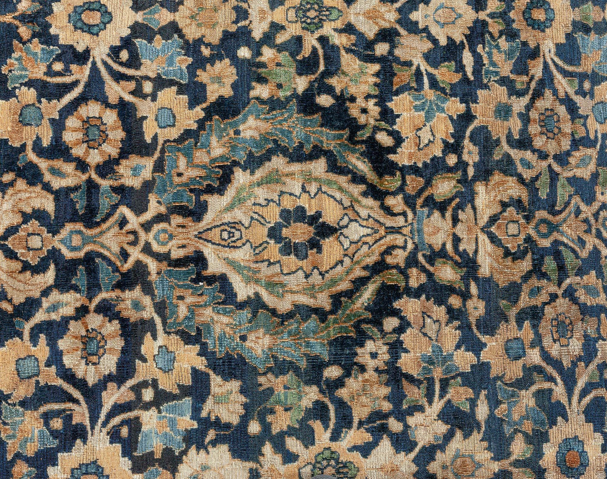 Antiker persischer Meshad-Teppich
Größe: 12'3