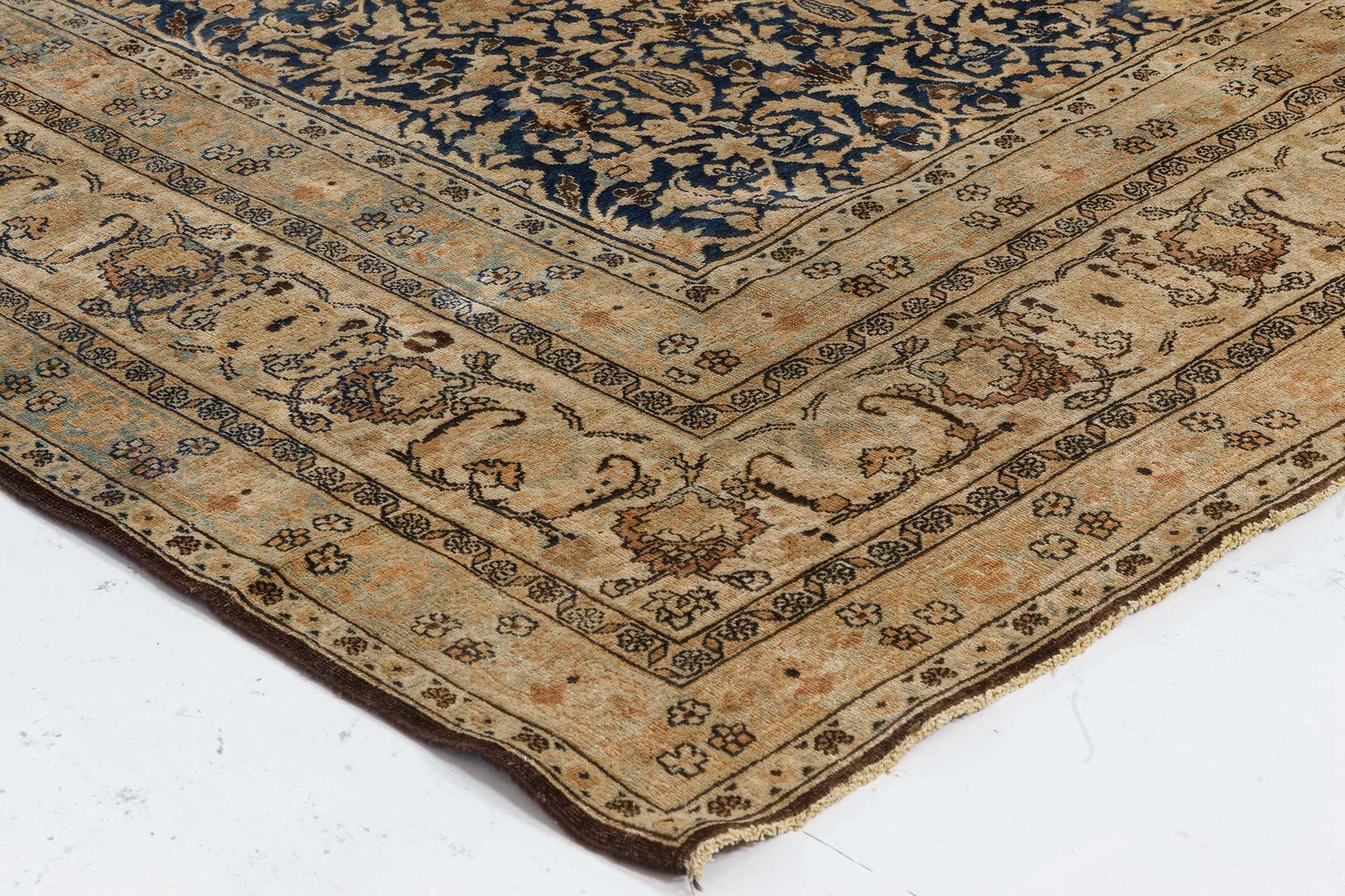 20th Century Antique Persian Meshad Rug For Sale