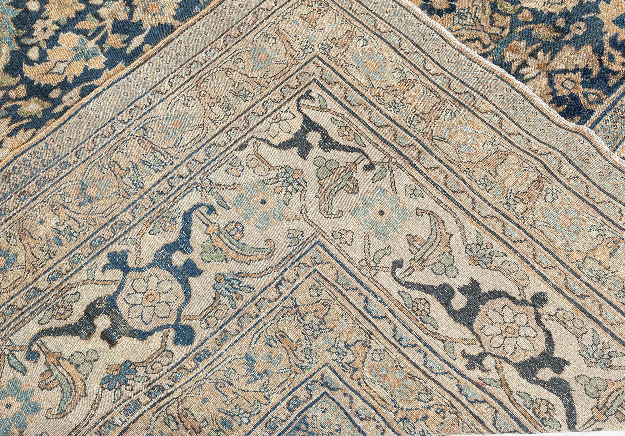 Antiker persischer Meshad-Teppich im Angebot 2