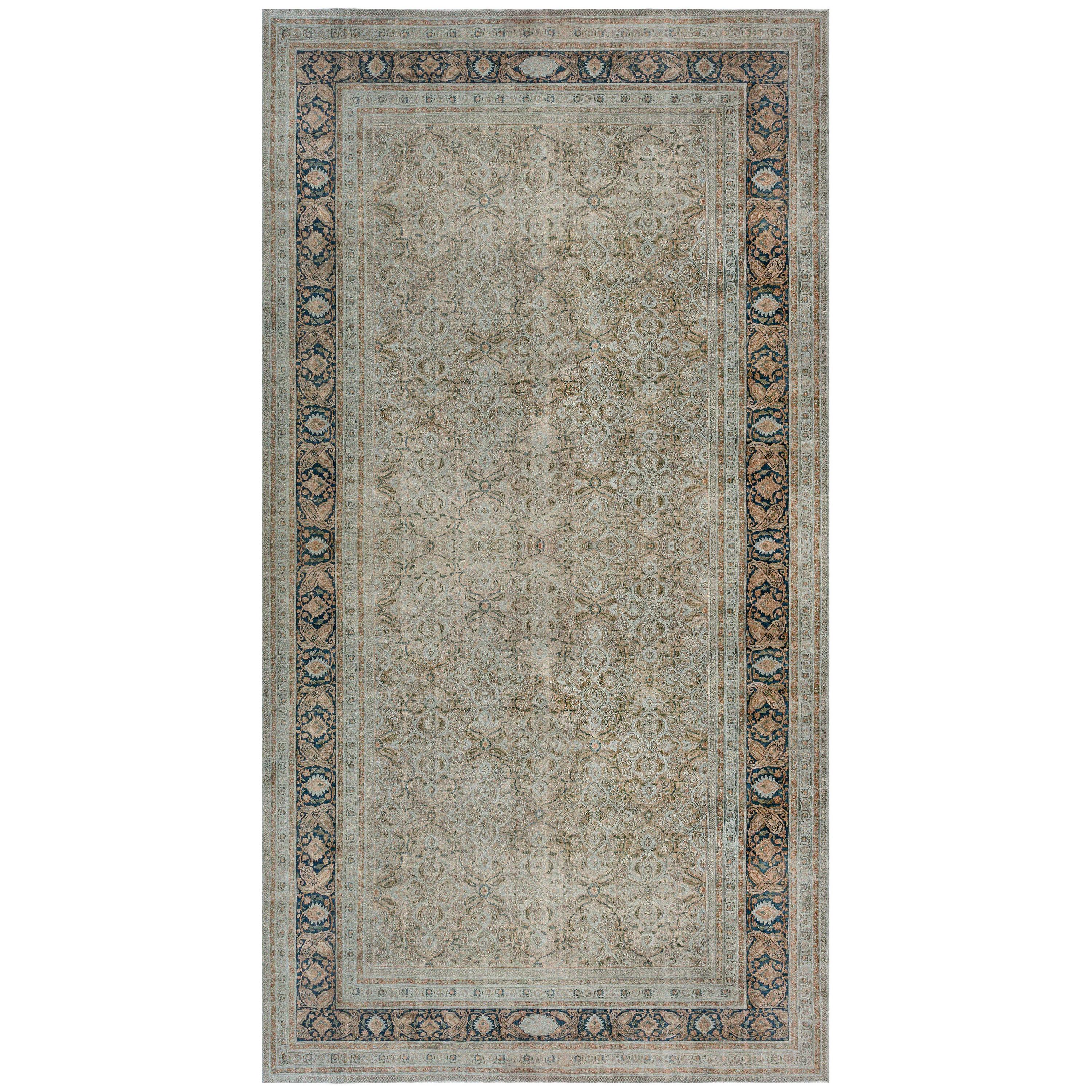 Authentique tapis persan Meshad Botanic fait à la main Doris Leslie Blau