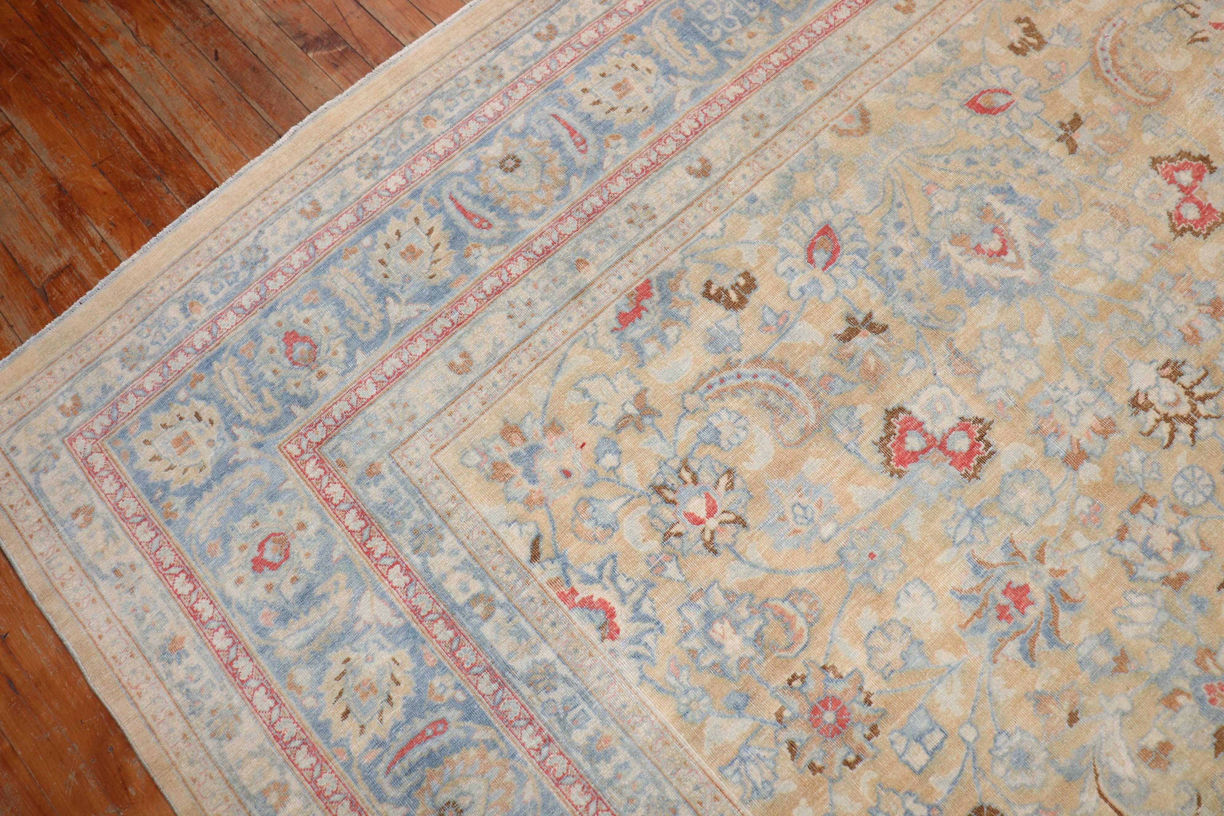 20th Century Antique Persian Meshed Rug