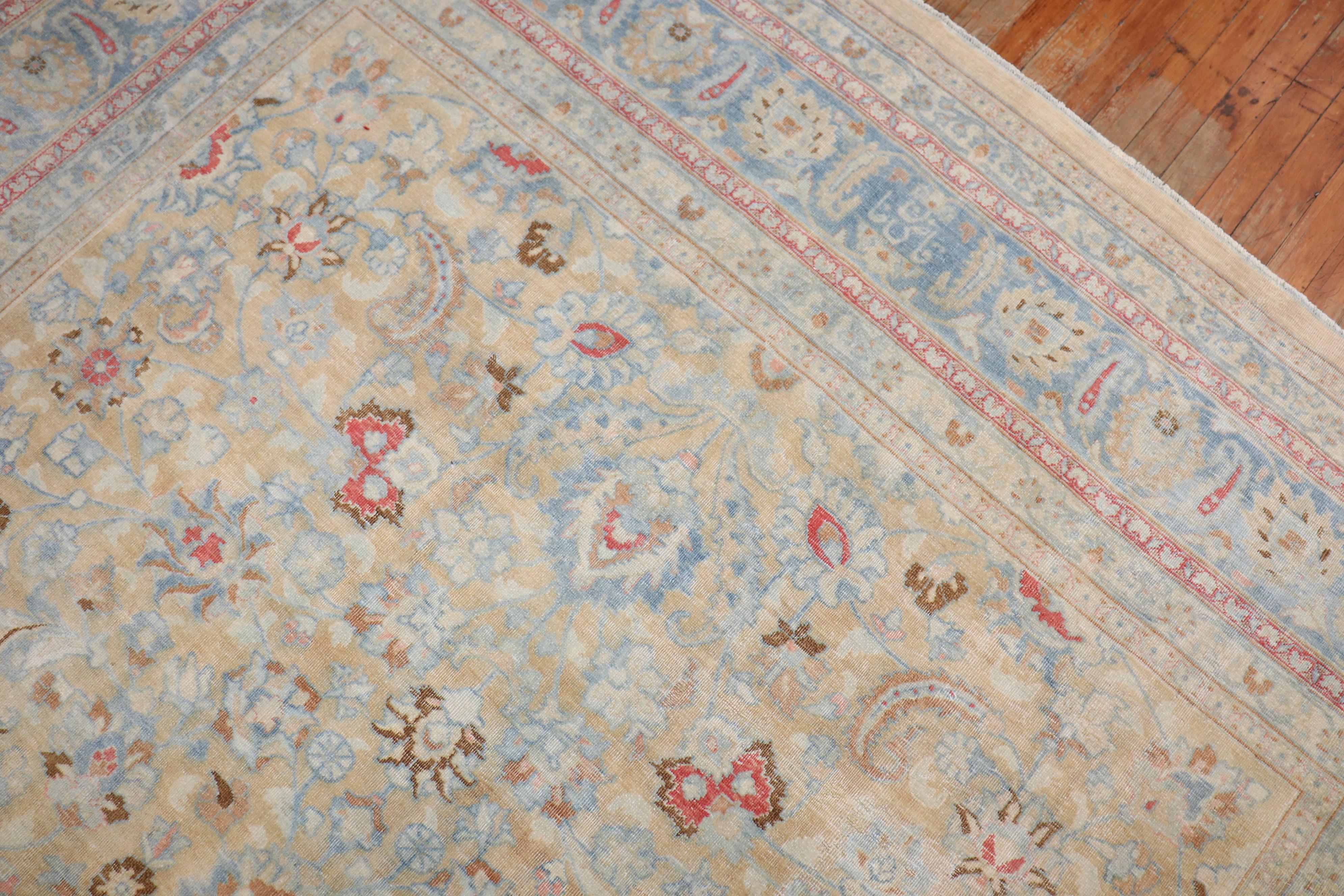 Antique Persian Meshed Rug 1