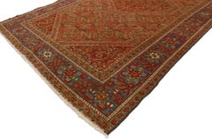 Antique Persian Mishan Malayer Rug with Northwestern Arts & Crafts Style