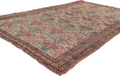 Antique Persian Mishan Malayer Rug with Zil es Sultan Design