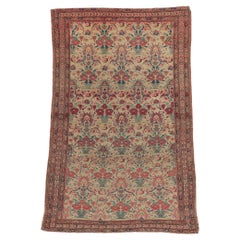 Antiker persischer Mishan Malayer-Teppich mit Zil es Sultan-Design