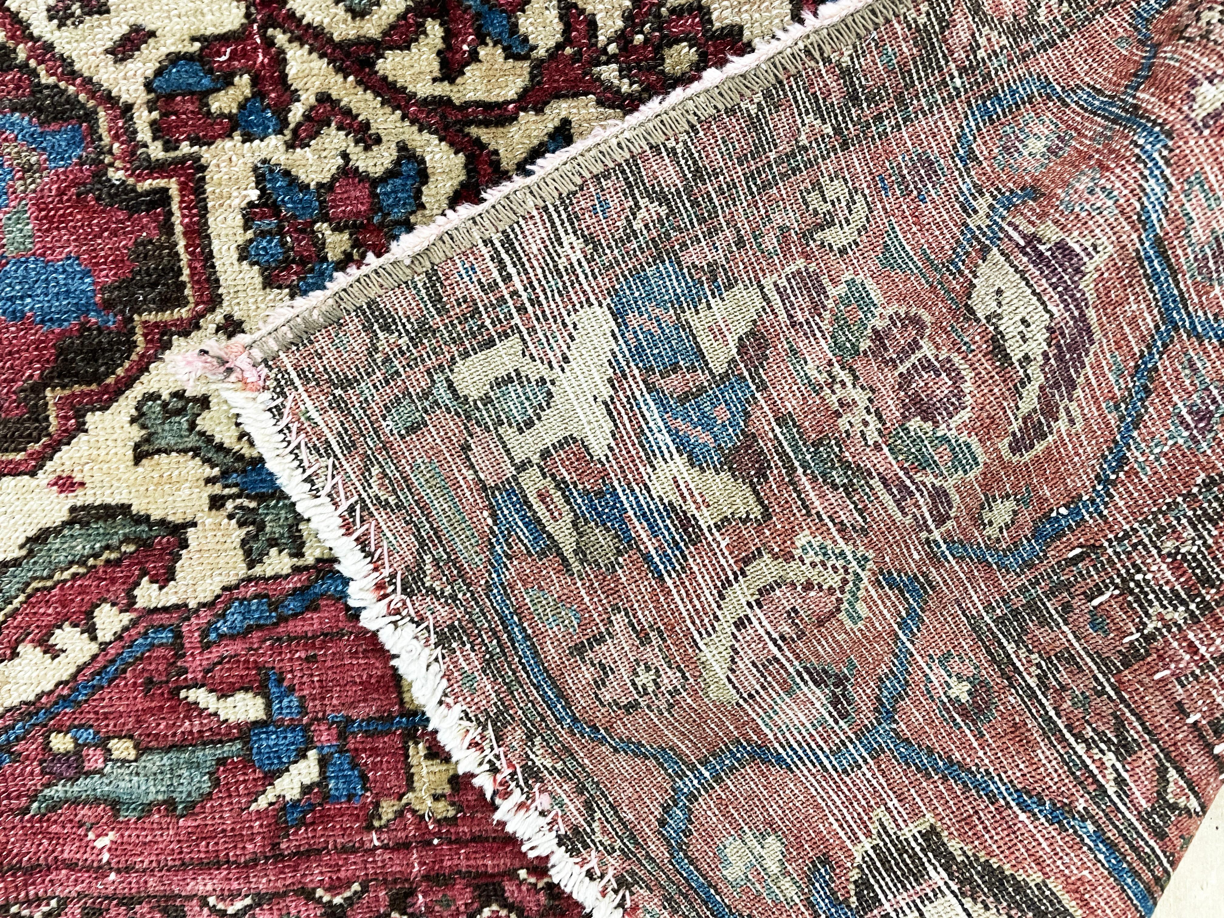 Antique Persian Mission Melayer Rug, AS IS c-1880 For Sale 1
