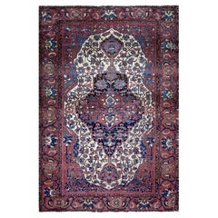 Antique Persian Mission Melayer Rug, AS IS c-1880