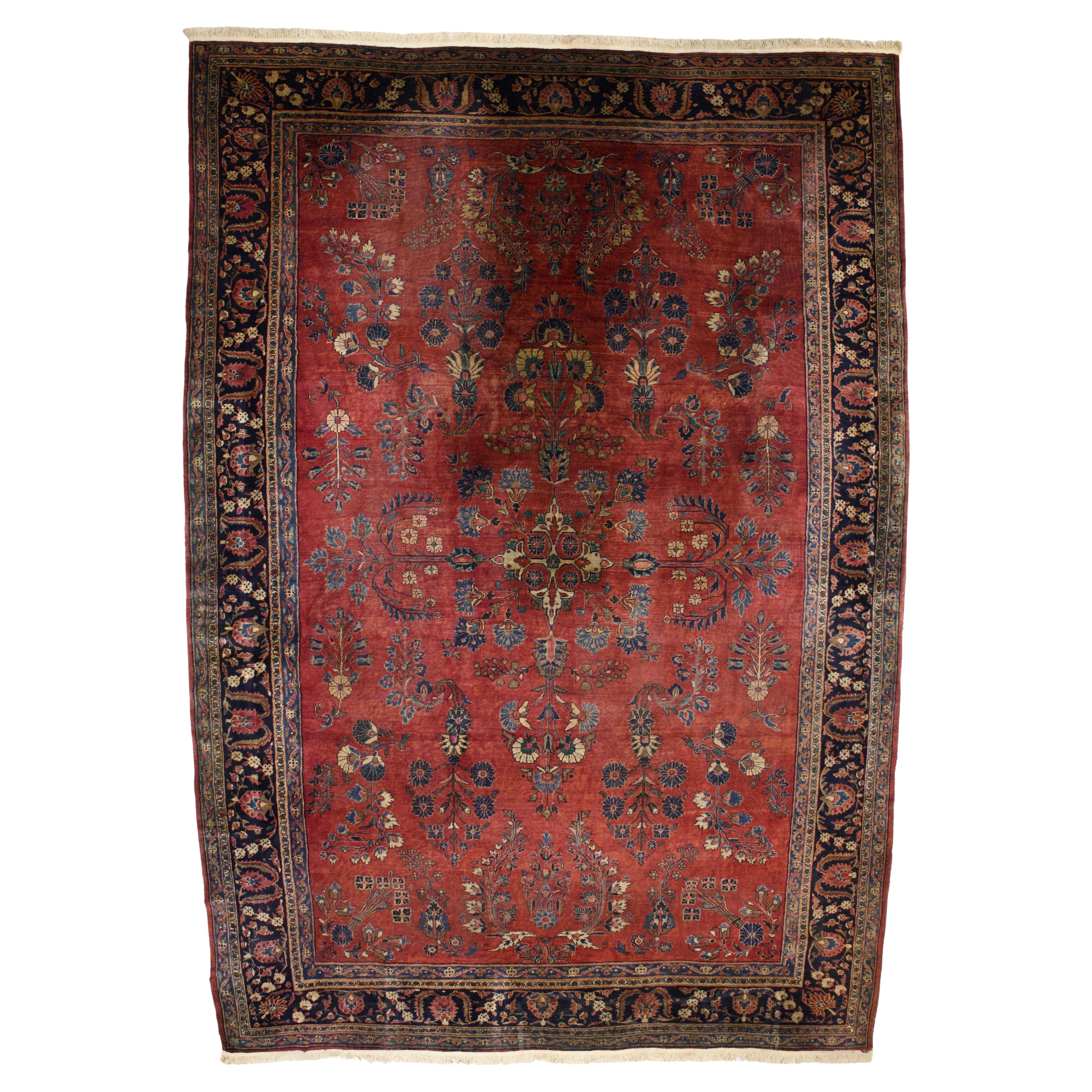 Antike persische Mohajeran Sarouk Teppich 10'6 x 15'0"