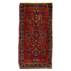 Alfombra Persa Antigua Mohajeran Sarouk 1'11" x 3'9"