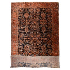 Antiker persischer Mohajeran Sarouk Teppich 13'0" x 21'10