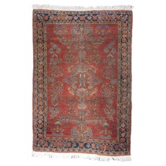 Antique Persian Mohajeran Sarouk Rug 3'3'' x 4'8''