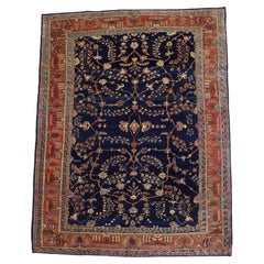 Antique Persian Mohajeran Sarouk Rug 8'10" x 11’6”