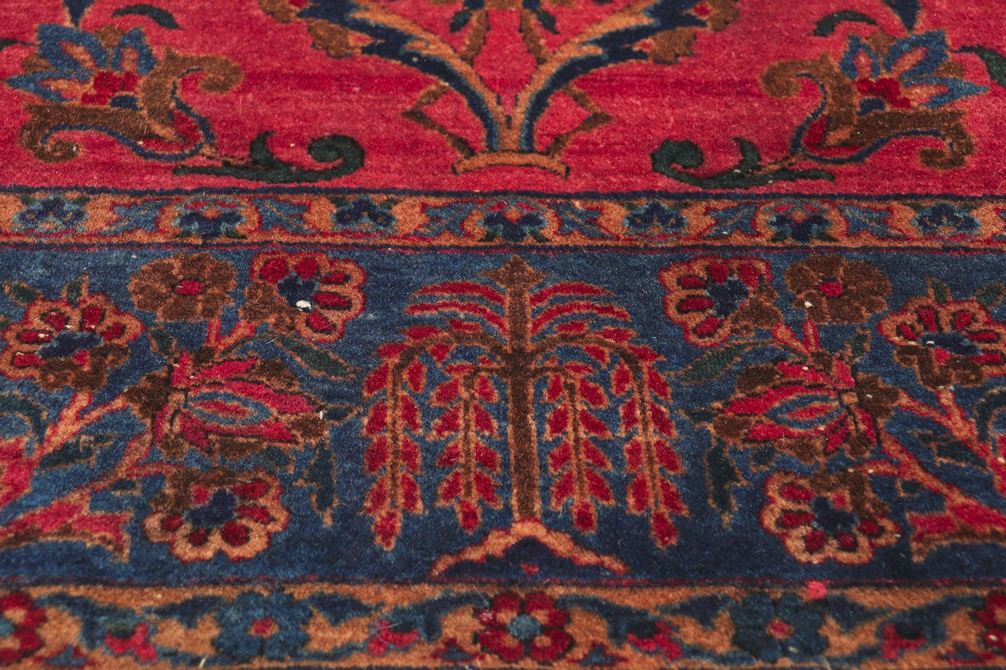 20ième siècle Tapis persan ancien Mohajeran Sarouk en vente