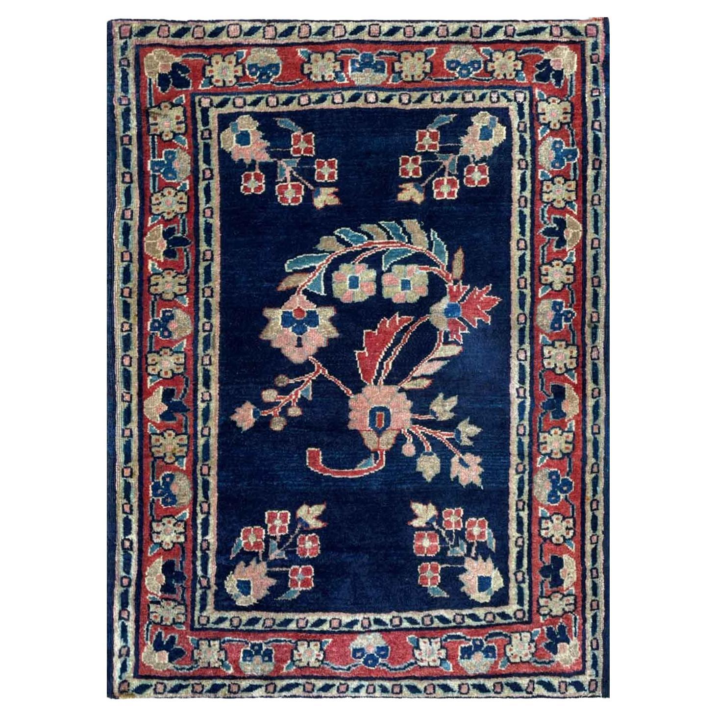 Antiker persischer Mohajeran-Sarouk-Teppich