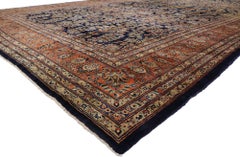 1900's Persian Mohajeran Sarouk Carpet with Traditional Style