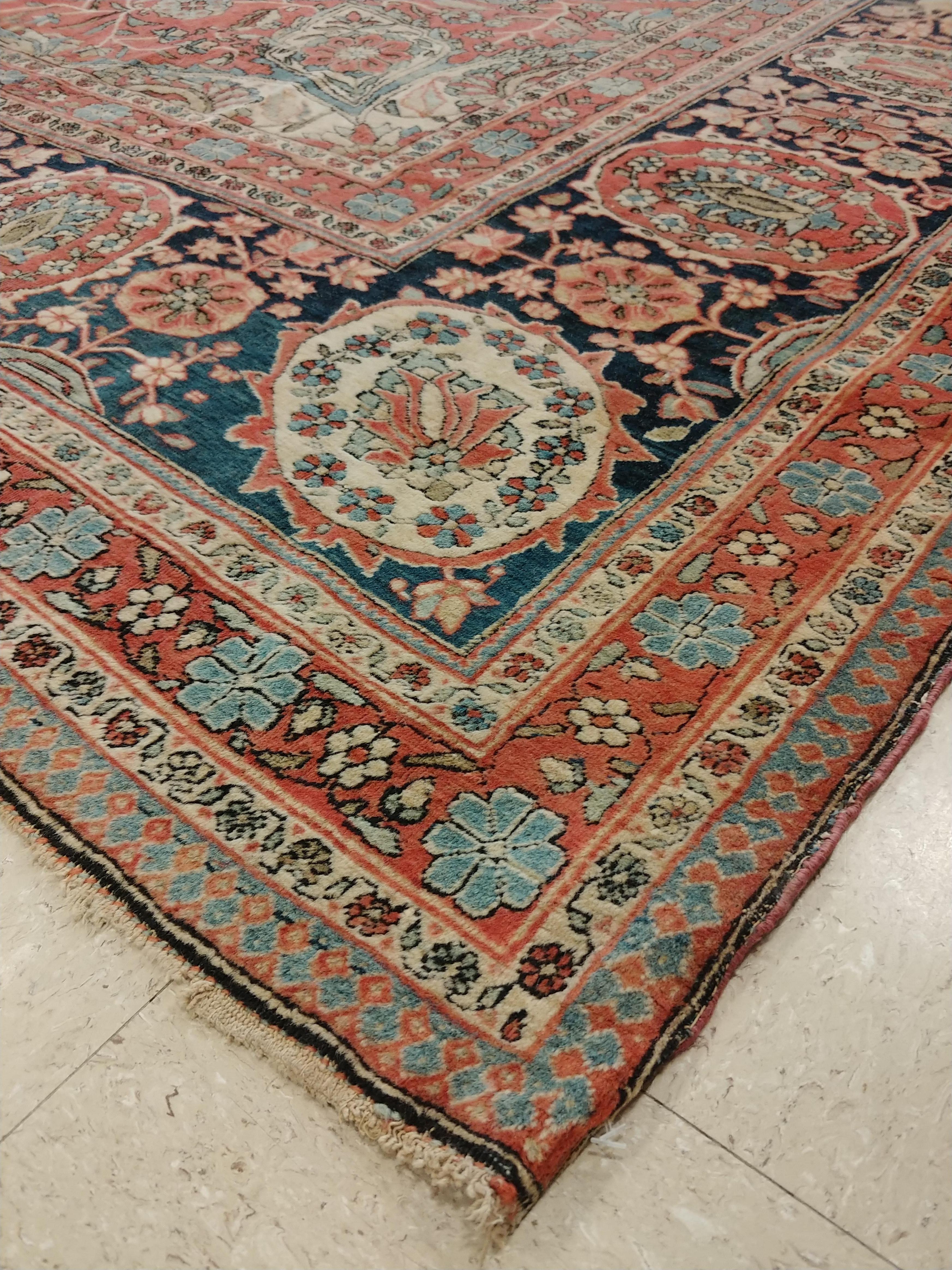 antique motasham kashan rug