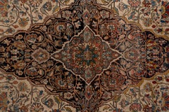 Tappeto antico persiano Mohtasham Kashan