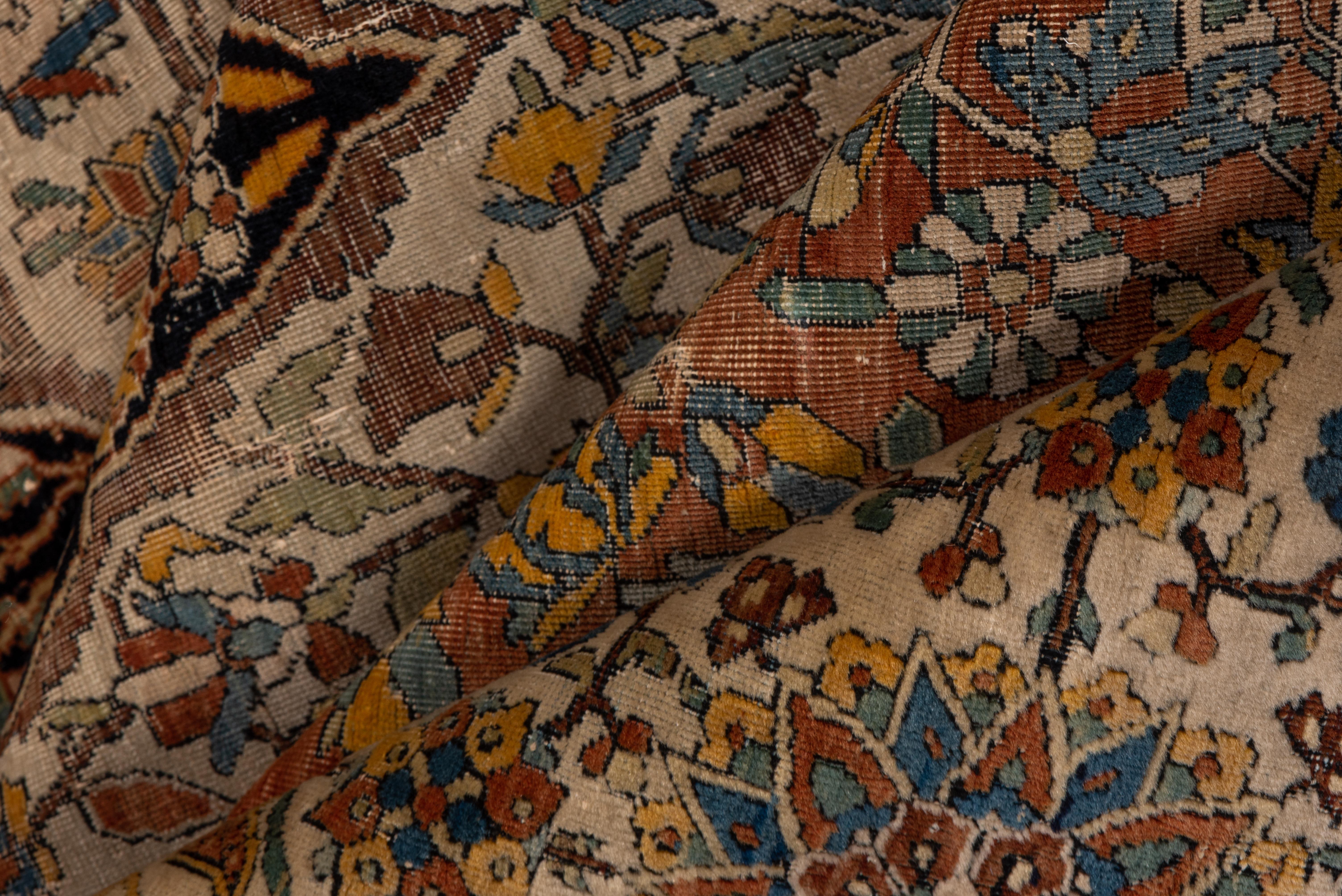Tapis persan ancien Mohtasham Kashan Bon état - En vente à New York, NY