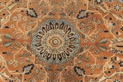 Doris Leslie Blau Antique Persian Mohtashem Kashan Hand Knotted Rug