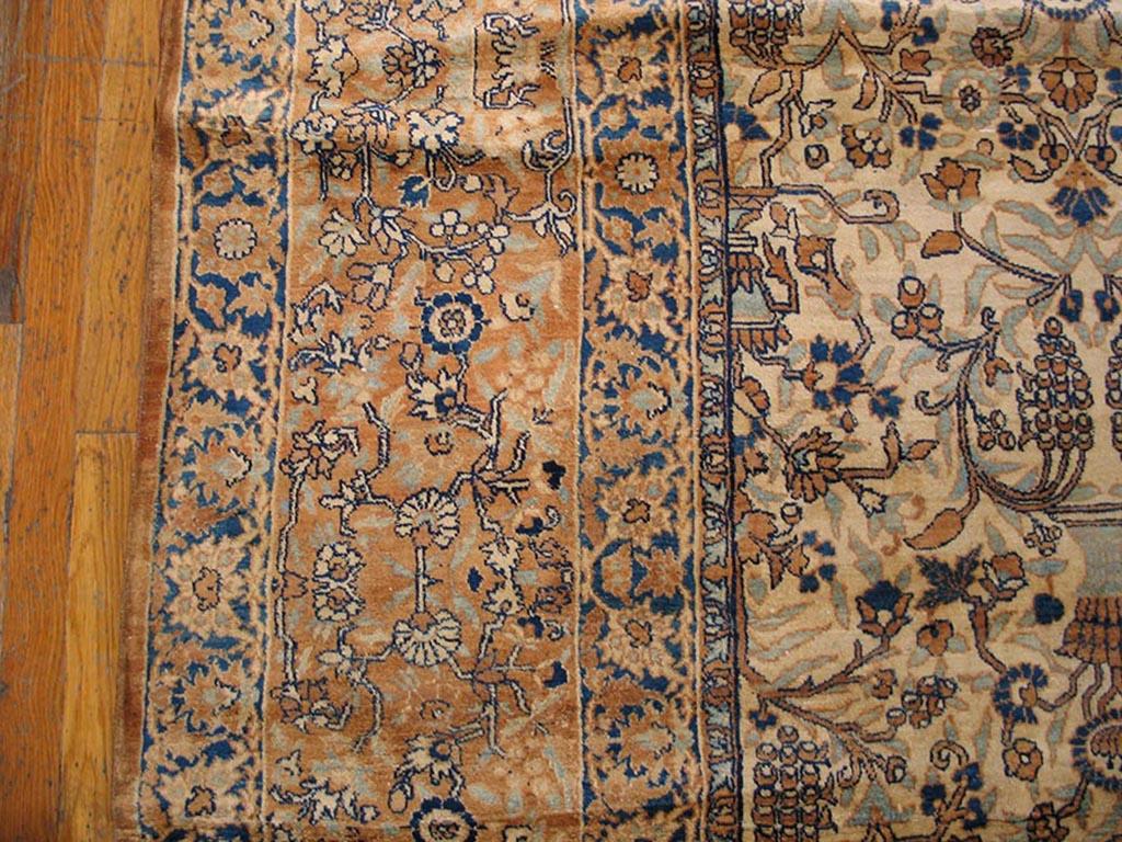 Wool Early 20th Century N.E. Persian Khorasan Moud Carpet ( 10'8