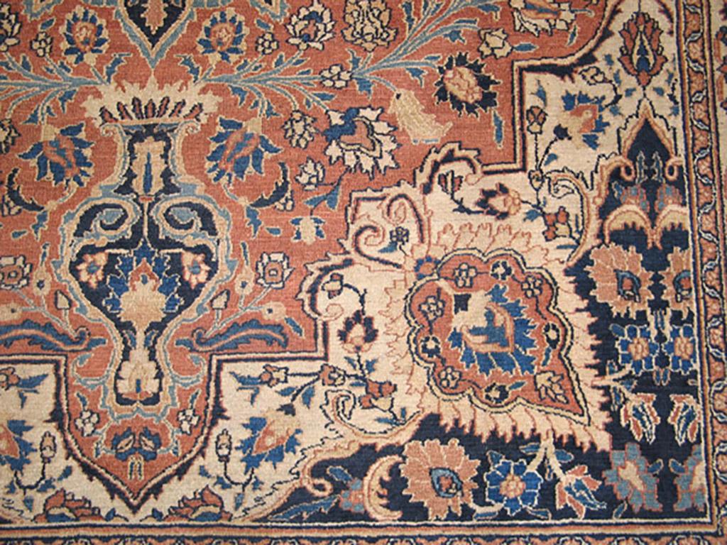 Khorassan Early 20th Century N.E. Persian Moud Khorasan Carpet (10'6