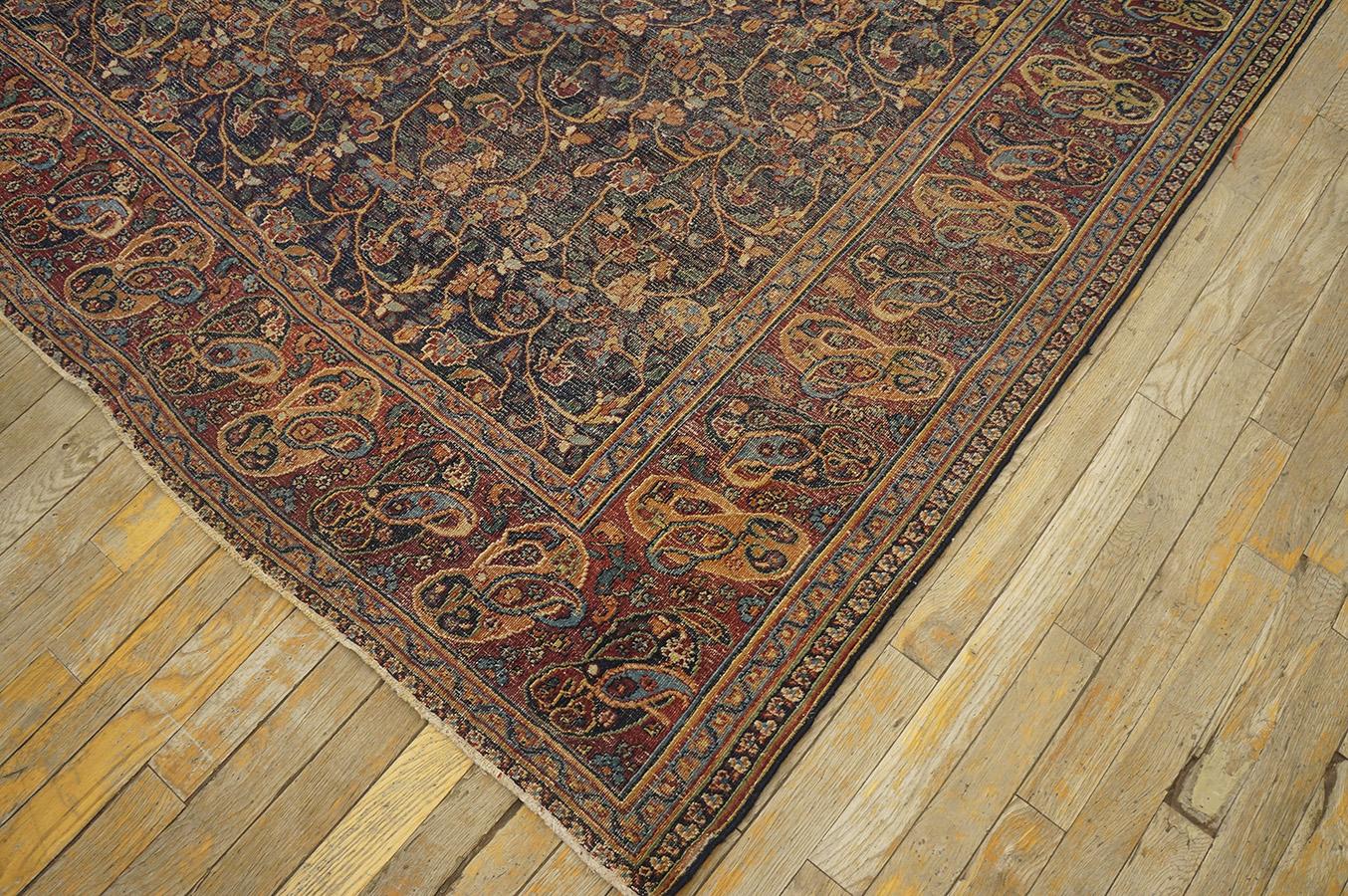 Antique Persian Moud Rug 5' 9''x 7' 9'' For Sale 4