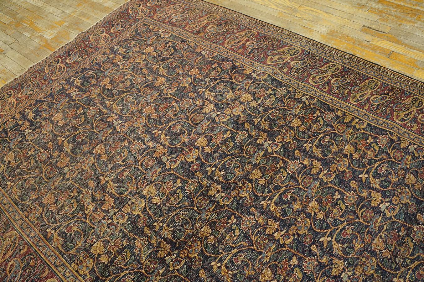 Antique Persian Moud Rug 5' 9''x 7' 9'' For Sale 7