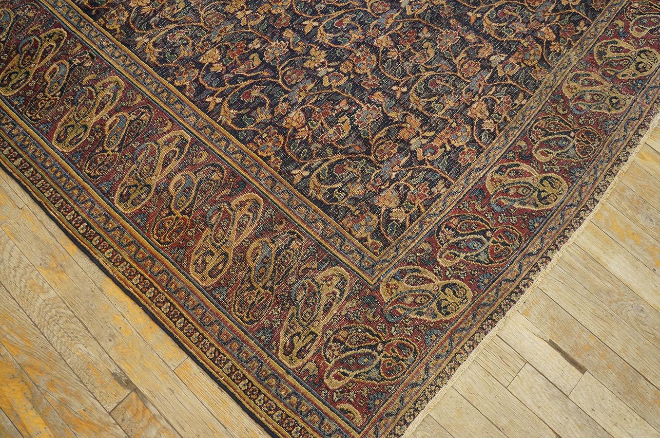 Antique Persian Moud Rug 5' 9''x 7' 9'' For Sale 9