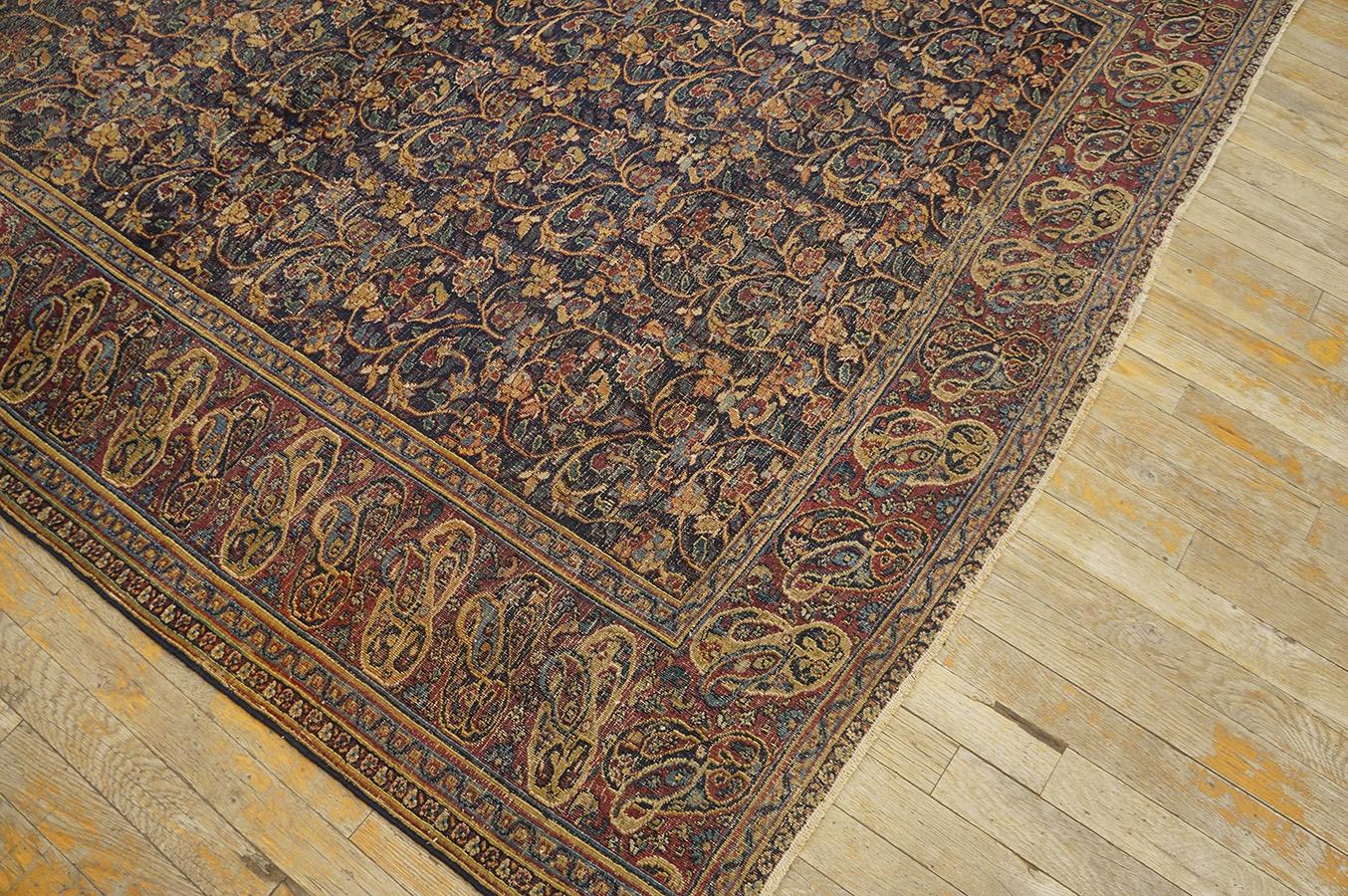 Antique Persian Moud Rug 5' 9''x 7' 9'' For Sale 2