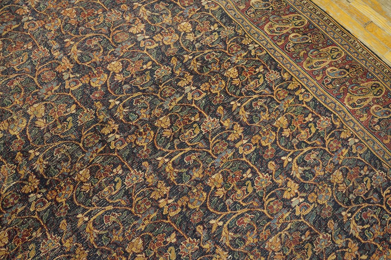 Antique Persian Moud Rug 5' 9''x 7' 9'' For Sale 3