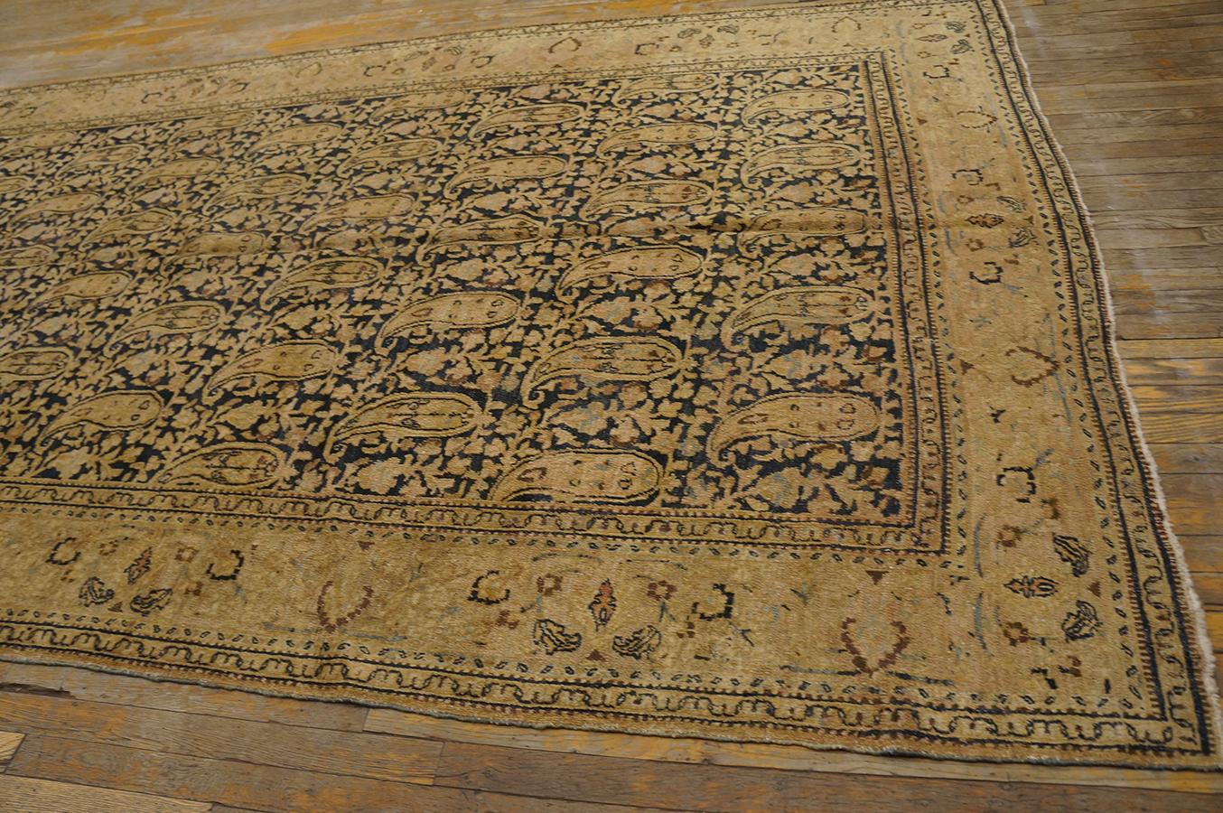 Antique Persian Moud Gallery Carpet ( 6' 8