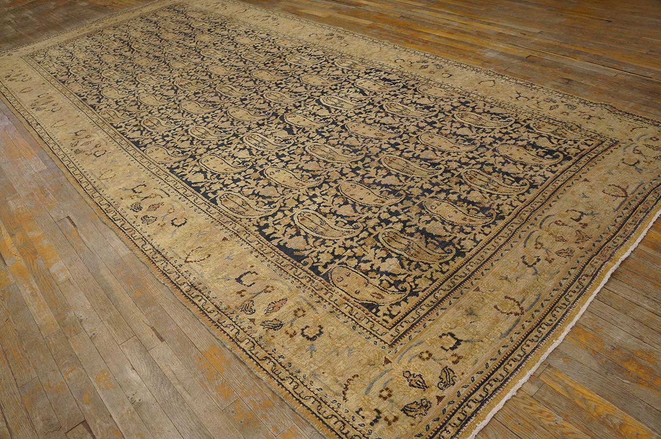 Hand-Knotted Early 20th Century N.E. Persian Moud Gallery Carpet ( 6' 8