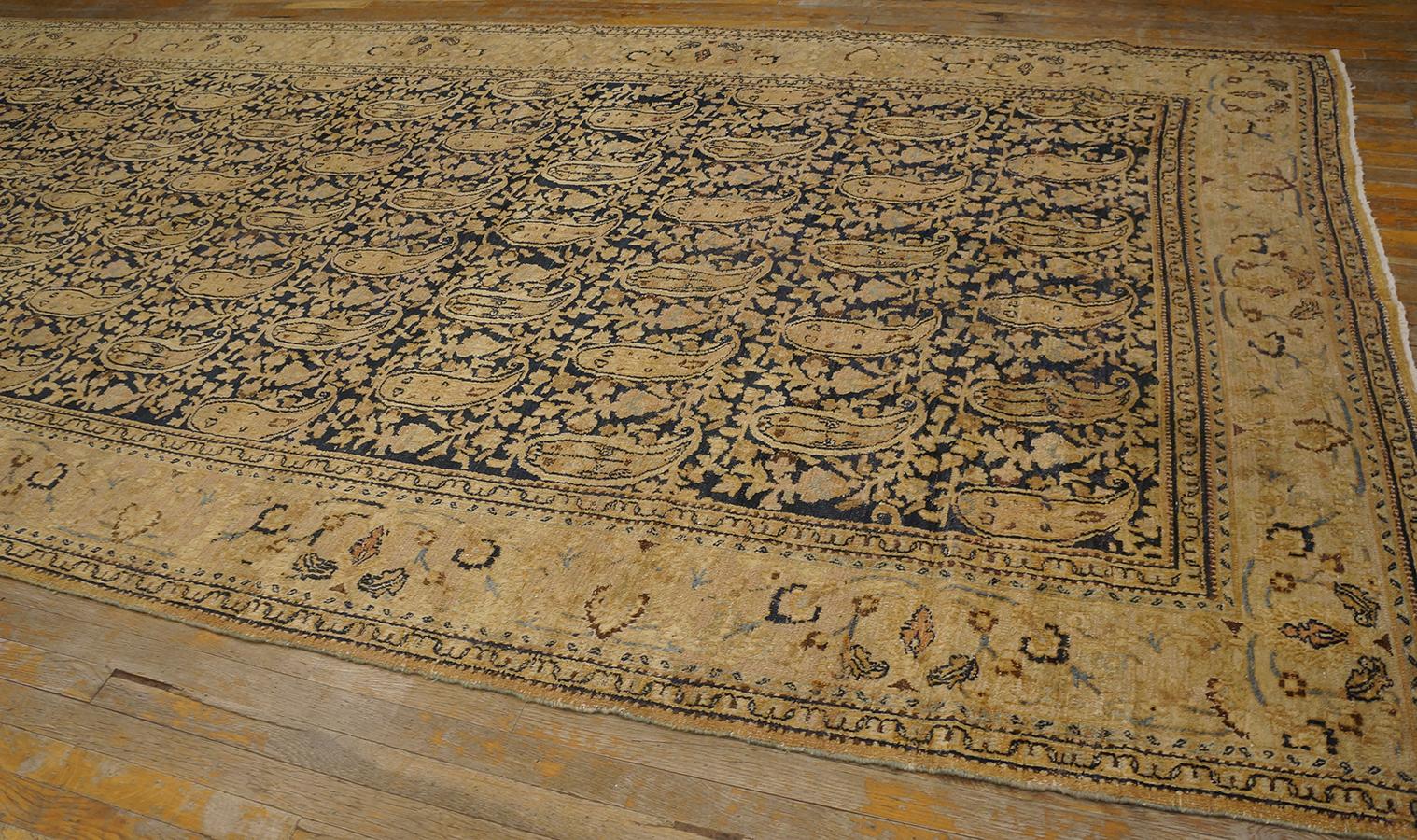 Early 20th Century N.E. Persian Moud Gallery Carpet ( 6' 8