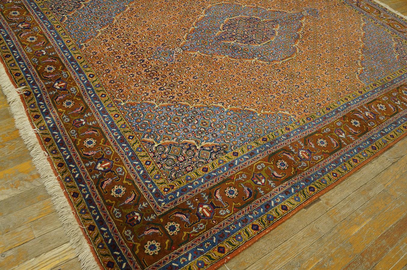 Mid-20th Century Mid 20th Century Persian Moud Carpet / 6' 9''x 8'  For Sale