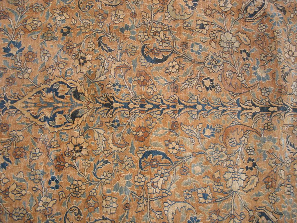 Anfang des 20. Jahrhunderts N.E. Persischer Moud-Teppich ( 9'2