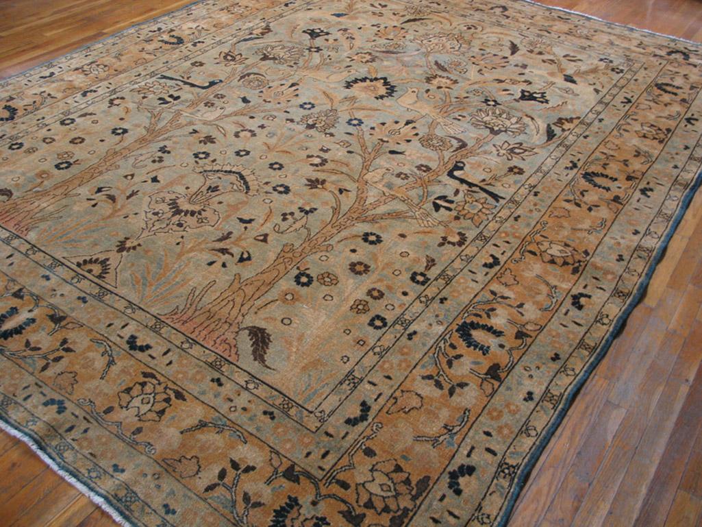 Early 20th Century N.E. Persian Khorassan Moud Carpet ( 9'3