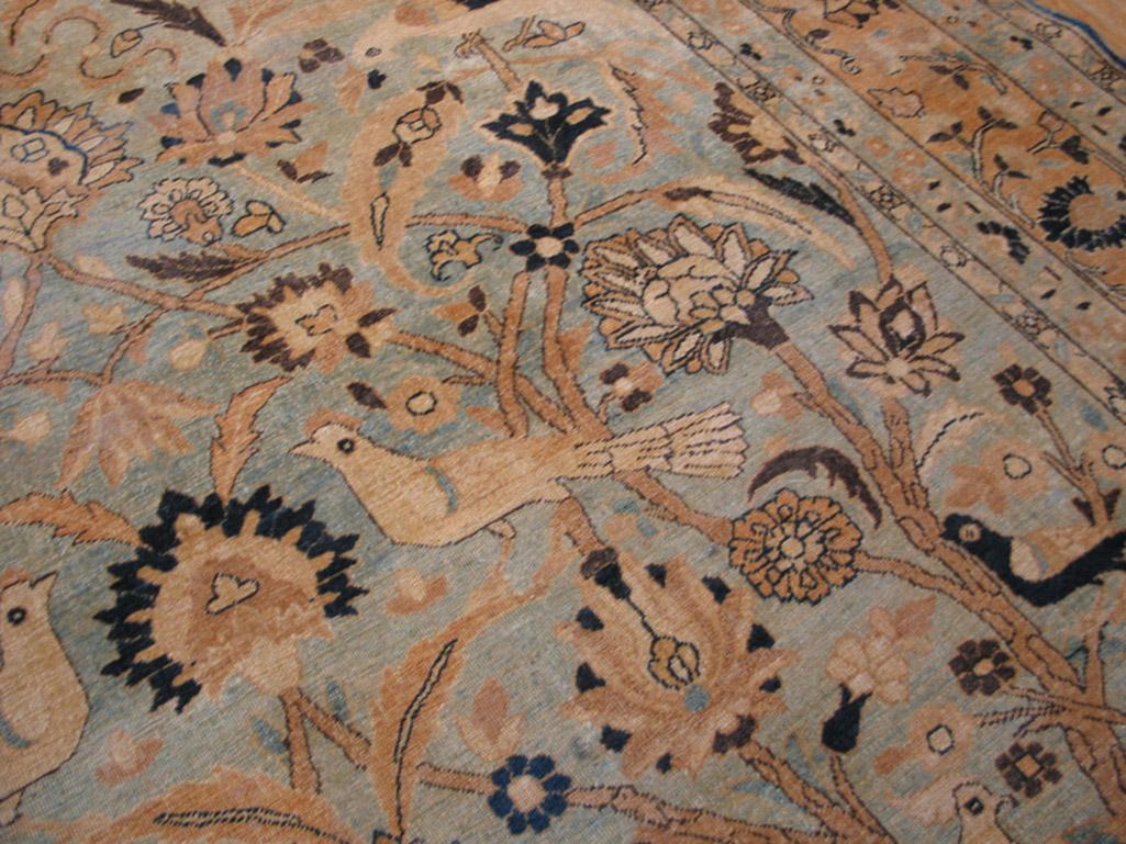 Wool Early 20th Century N.E. Persian Khorassan Moud Carpet ( 9'3