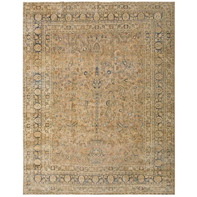 Fine Persian Moud Mahi Runner, circa 1970 For Sale at 1stDibs