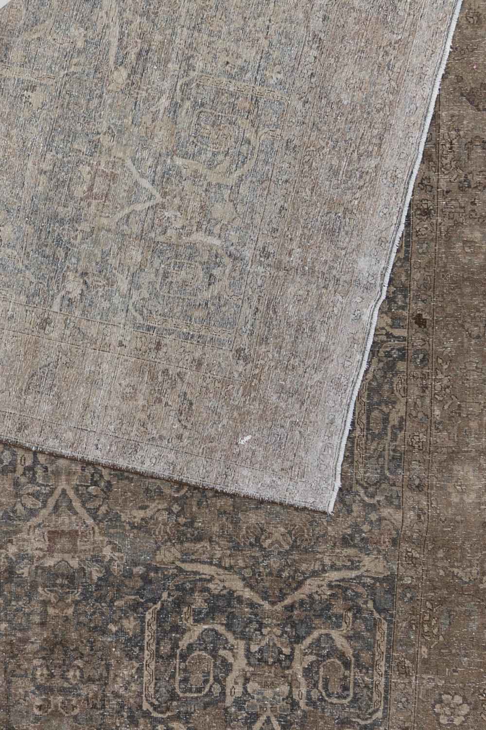 Other Antique Persian Mustafi Mahal Rug