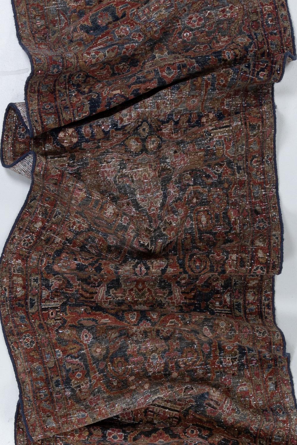 Autre Tapis de couloir persan ancien Mustafi Mahal en vente