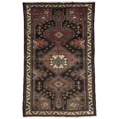 Antique Persian Nahavand Hamadan Rug with Tribal Style