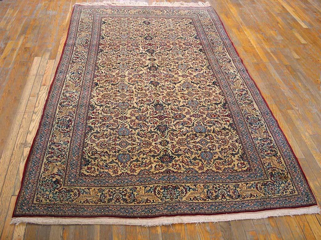 nain persian carpet acqua color