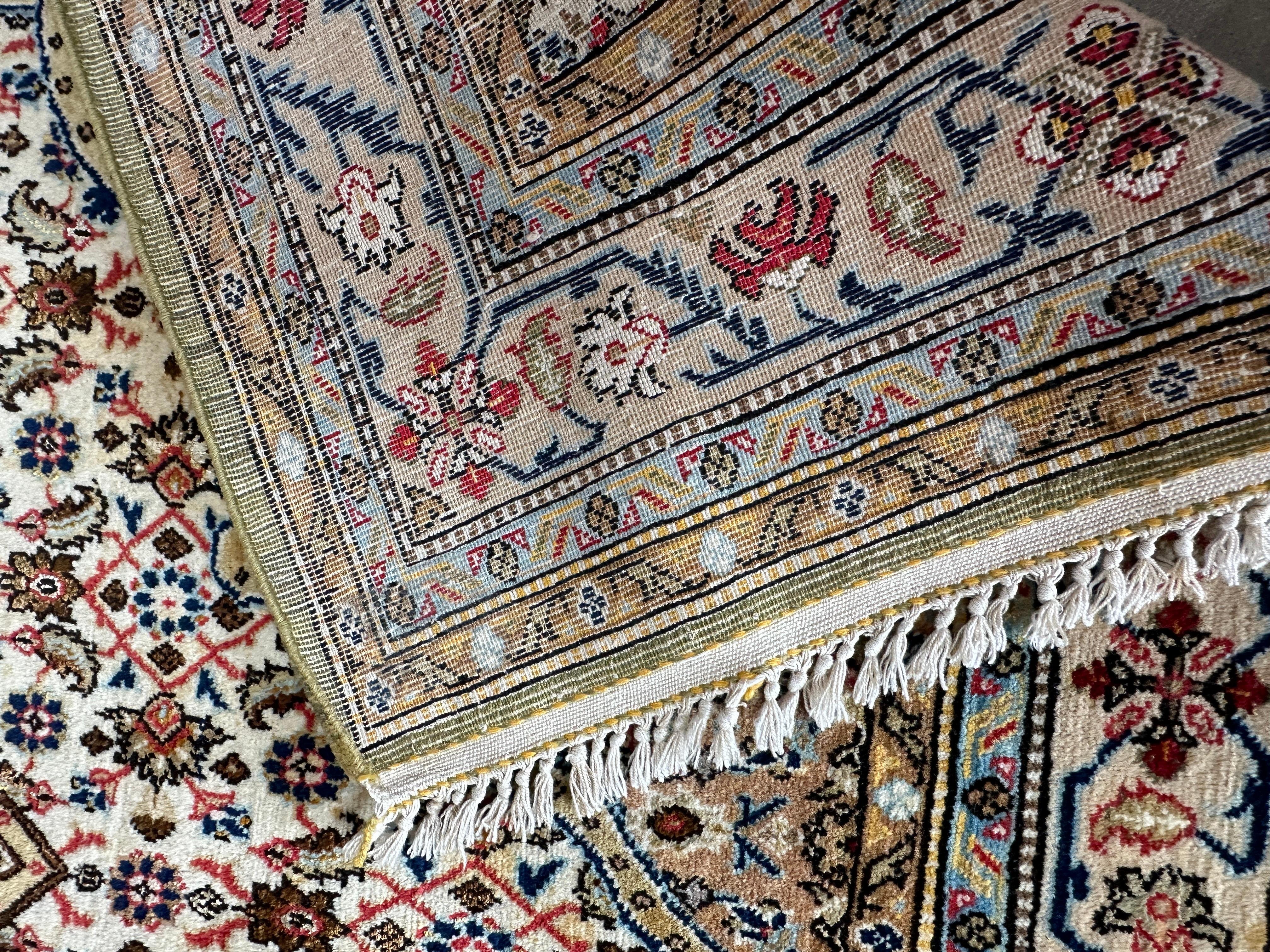 Tessuto a mano Tappeto d'accento Old Persian Nature 5x7 in vendita
