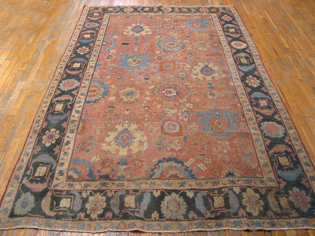 Antique Persian N.E rug, size: 6'0