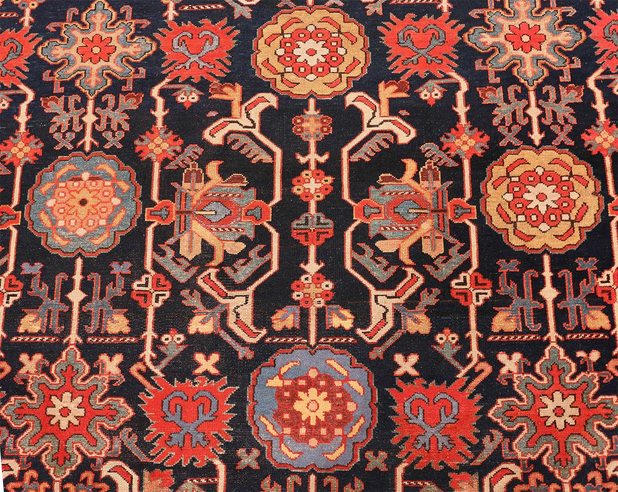 Antique Persian North West Persian Rug. Size: 8 ft 8 in x 16 ft 10 in In Good Condition In New York, NY