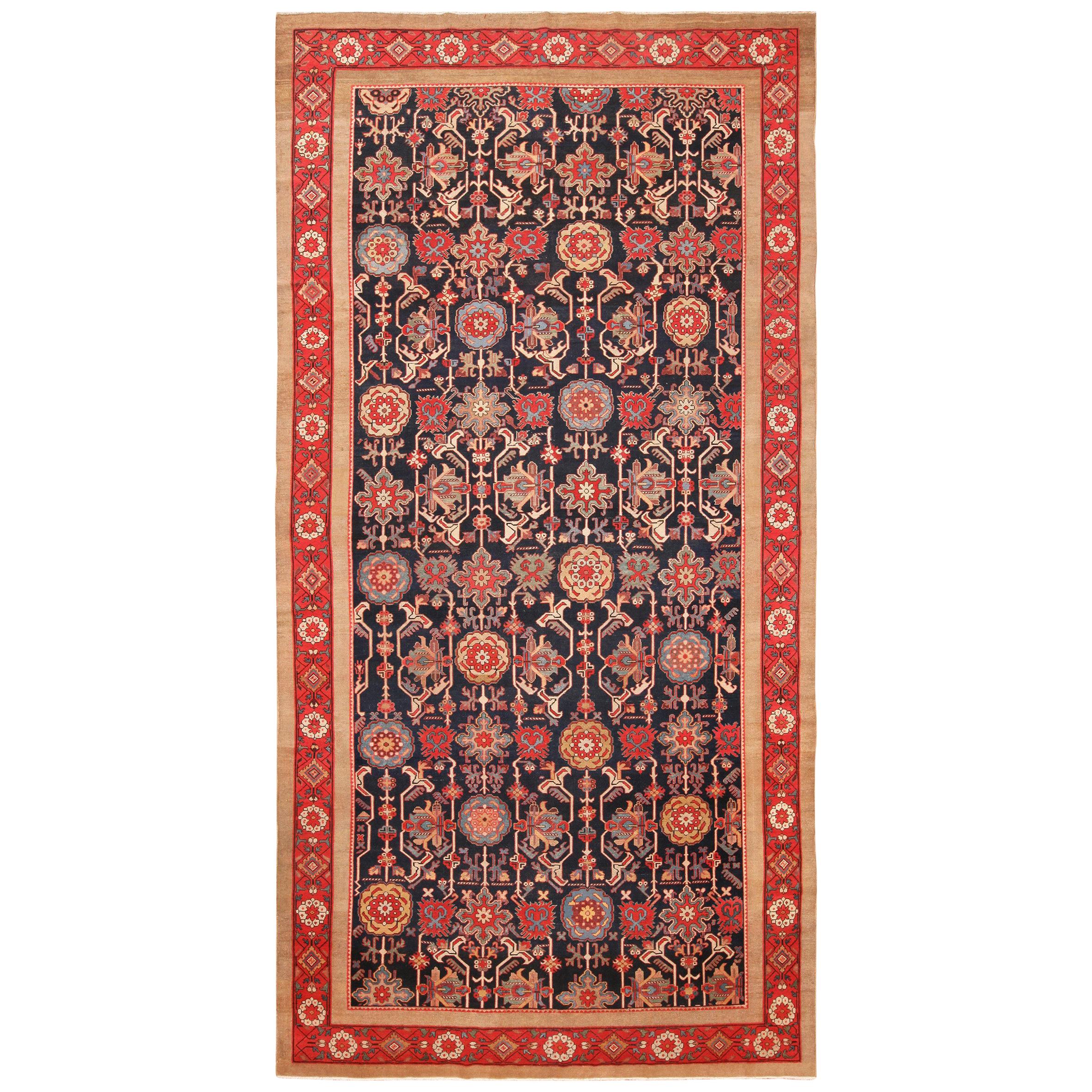 Antique Persian North West Persian Rug. Size: 8 ft 8 in x 16 ft 10 in